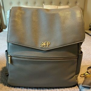 Freshly picked large diaper bag color stone